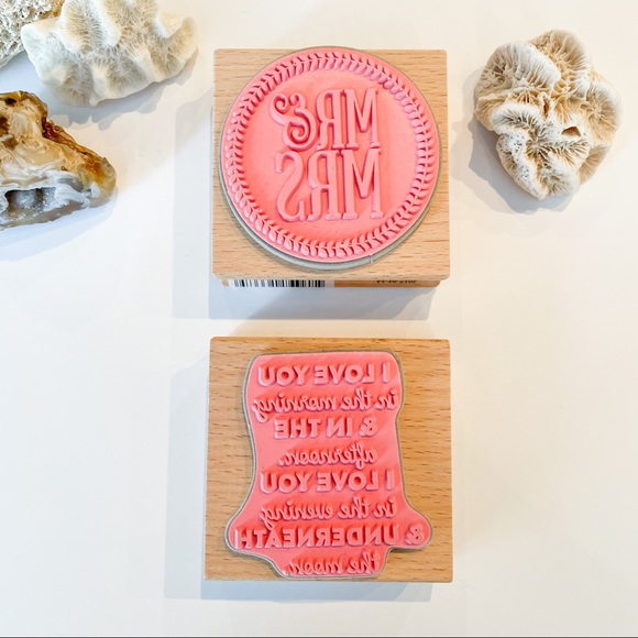 Lot of two Rubber stamps - Picture 2 of 3